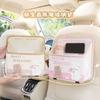 Car Back Seat Organizer Multifunctional Car Storage Bag Large Capacity Car Tissue Holder Storage Bag