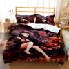 Anime Demon Slayer Sengetøysett Japansk Tegneserie Sengetøy 200x220 Tenåringsjenter Twin Single Queen King Full Dynetrekksett