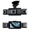 1080P Quad Dash Cam, 4-Channel 4-Screen Display, WiFi, Phone Sync, Rear View, Night Vision, Wide Angle