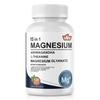 15 In 1 Magnesium Citrate & Glycinate Complex Capsules, Cortisol Support with Ashwagandha & L-Theanine, Edible