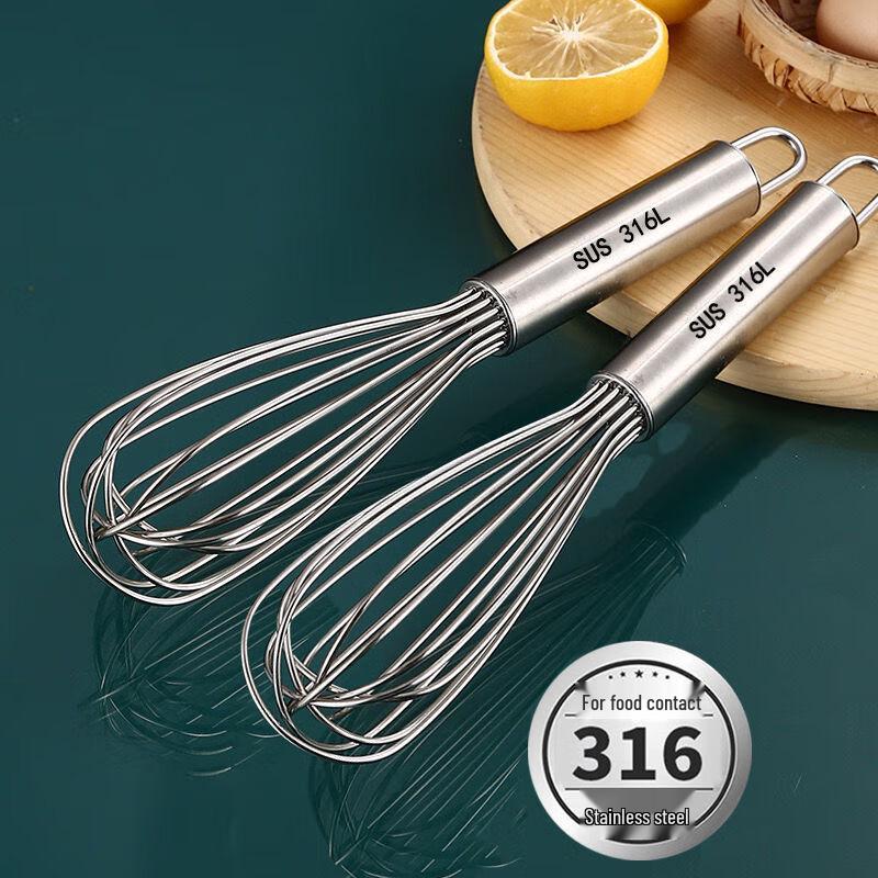 

Zhaoran 316 Stainless Steel Hand Whisk