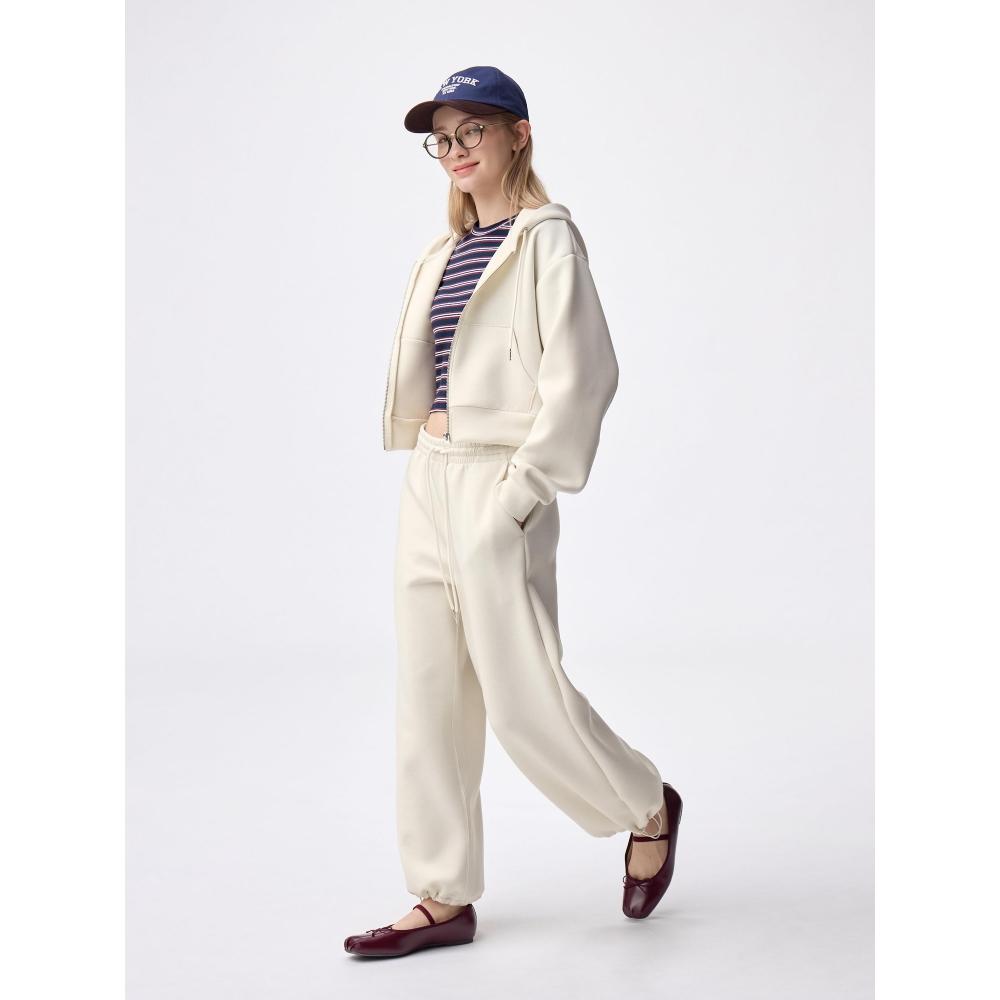 GU by Uniqlo Puff Sweat Baggy Pants+ec Kurze Länge 63.0 Cm