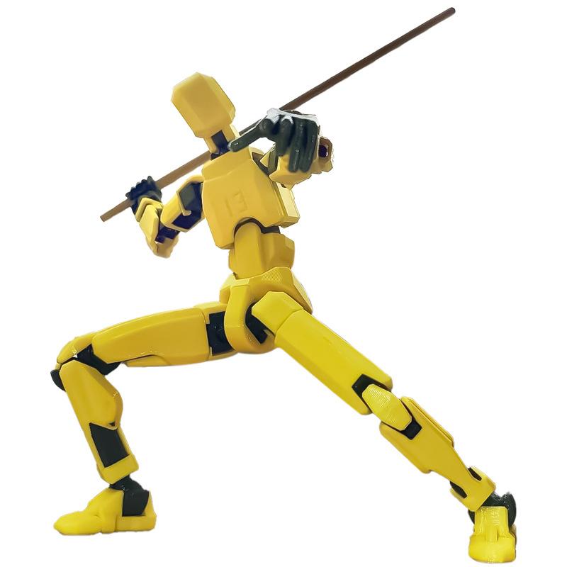 Robot Mutaforma Mobile Multi-Articolato 3.0 Manichino Stampato in 3D 13 Action Figure Giocattoli Bambini Adulti Giochi Genitori-Figli