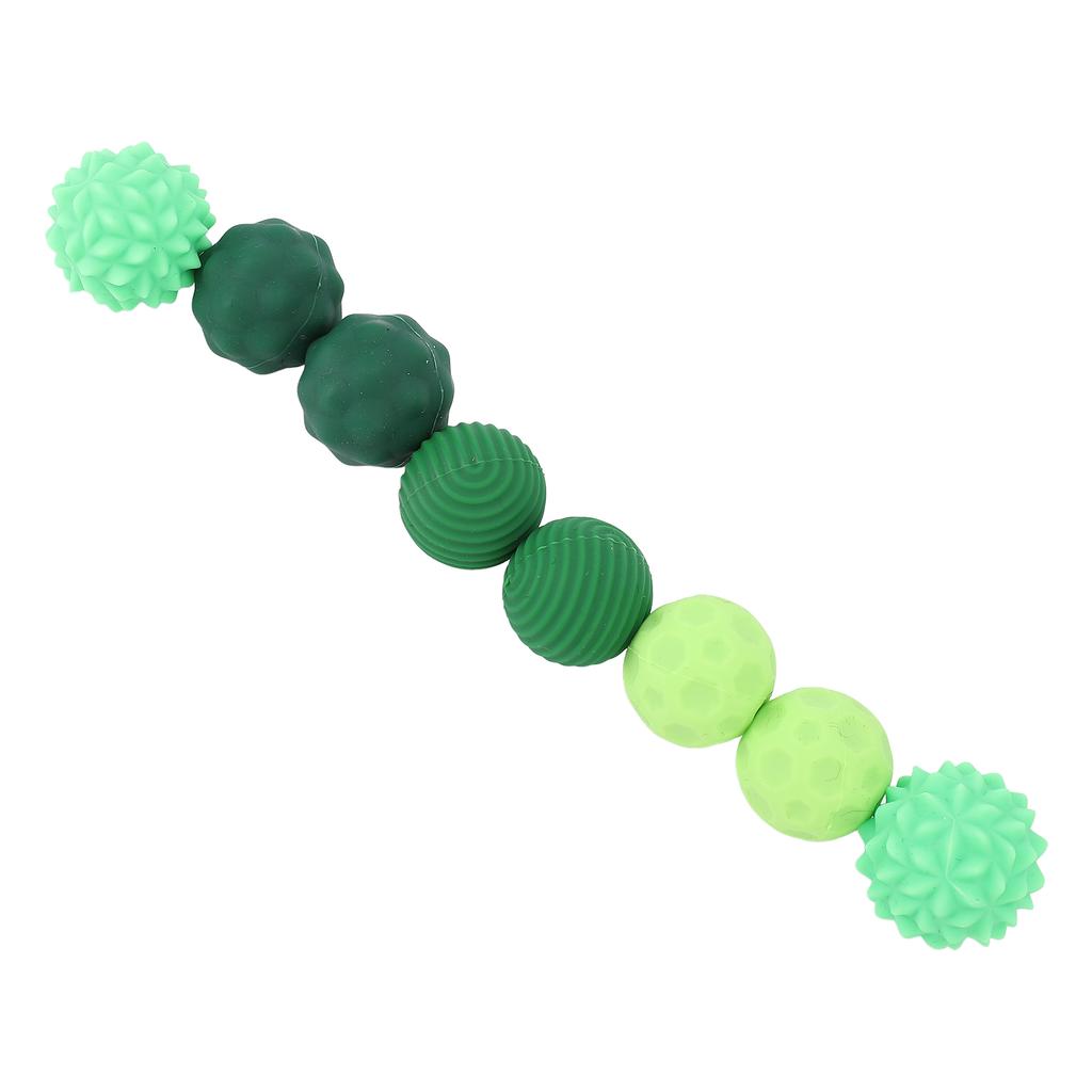 8Pcs Sensory Magnetic Balls High Elasticity Vibrant Colors Textured Fidget Toy Finger Toy Green