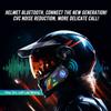 Wireless Motorcycle Helmet Intercom 1000mAh Battery 48H Talk Time Waterproof