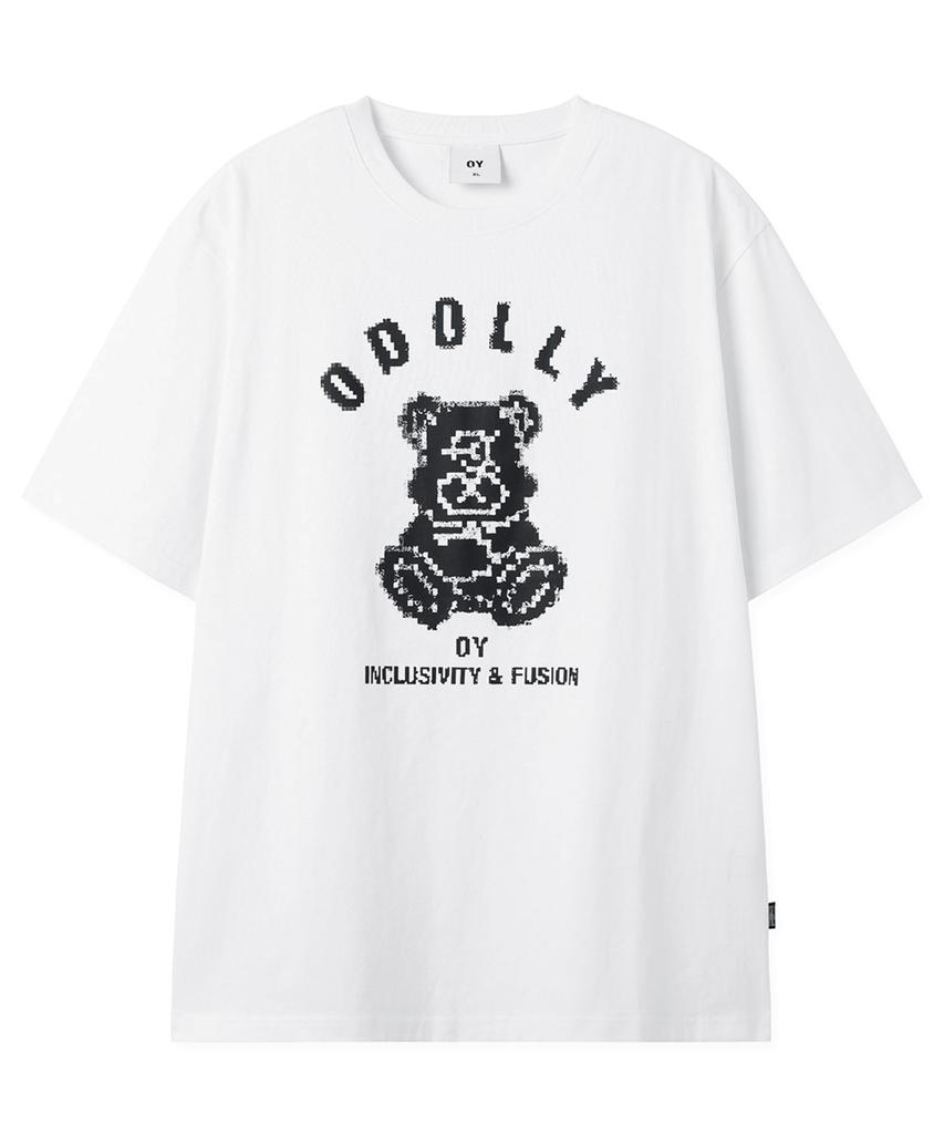 Opeunyadeu(Owai) Arch Mosaic Dolly Tee - White