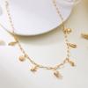 Starfish Clavicle Chain Gold Color Sweater Chain Fashion Shell Necklace  Gifts