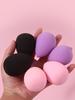 6-piece set of three-color mixed makeup egg, soft and highly elastic makeup sponge egg, liquid foundation mixed makeup tool