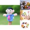 Cute Finger Puppets Doll Set For Kids Educational Family Entertainment 6/10/12 Pcs