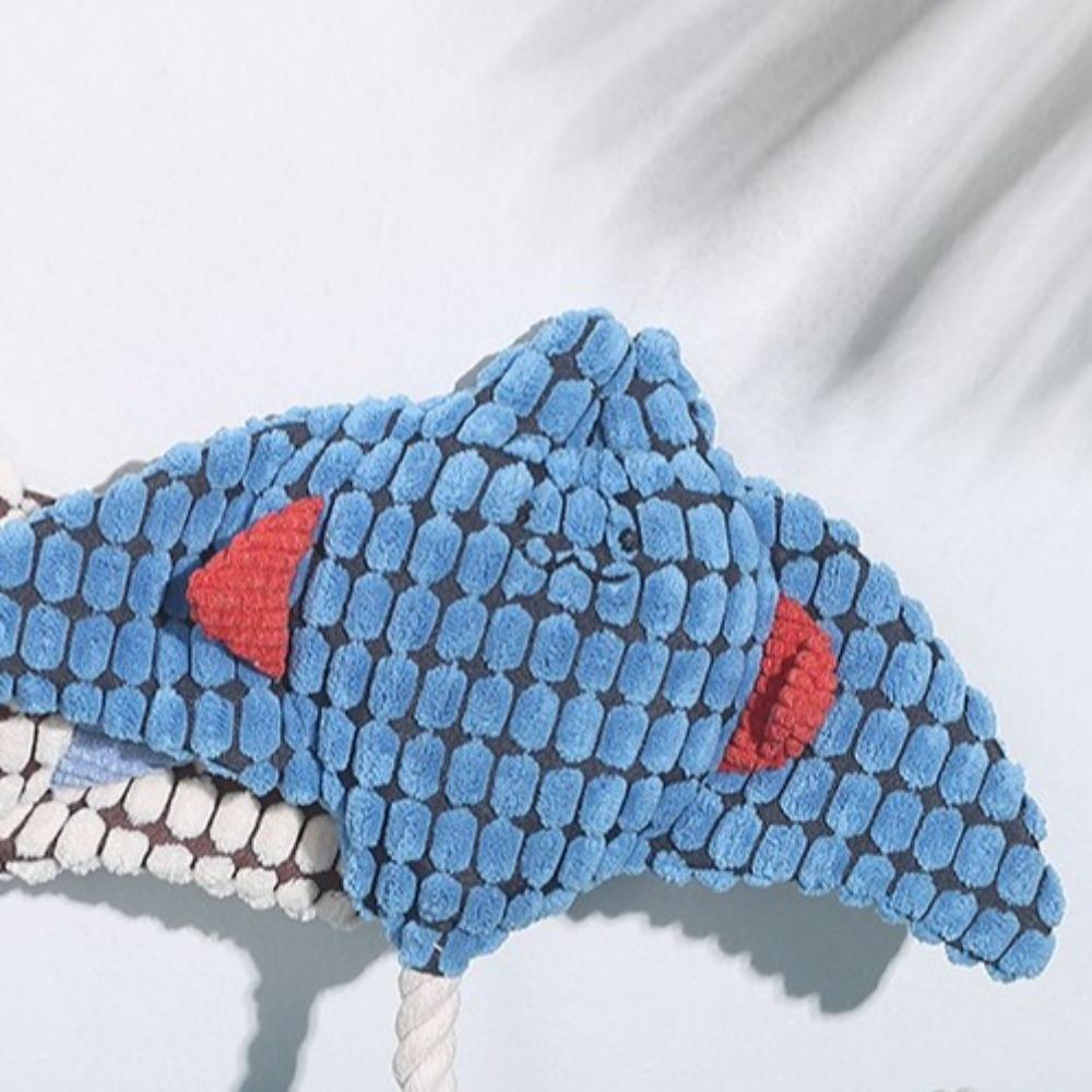 Washable Dog Plush Toy Bite Resistant Corduroy Dog Toy Dog Chew Toy Relieve Boredom