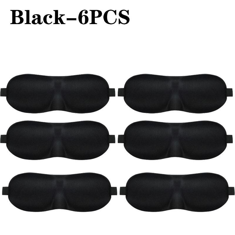 1-50PCS 3D Sleep Eye Mask Unisex Zero Pressure Contour Design Soft Breathable Adjustable Strap for Travel Rest Comfortable