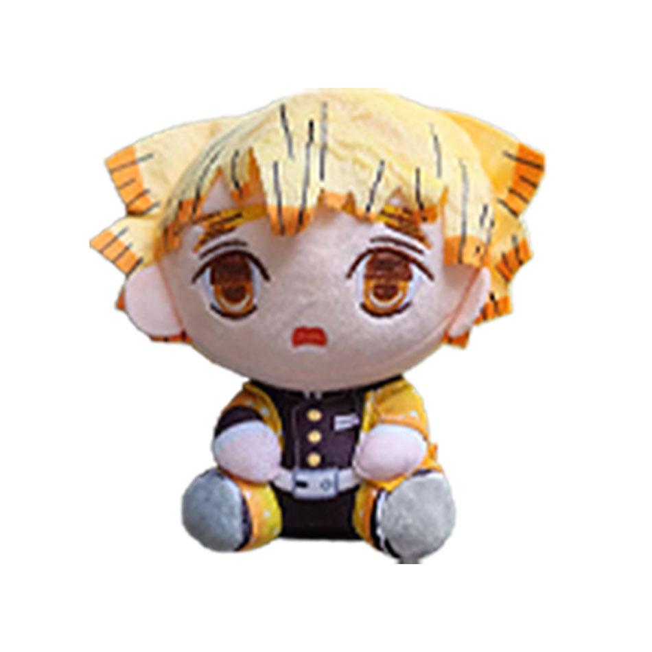 20cm Hot Japan  Plush Dolls Lovely Anime Kimetsu No Yaiba Kamado Tanjirou Nezuko Zenitsu Kyoujurou Toys Friend Gifts