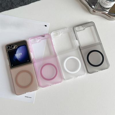 Samsung Zflip6 Phone Case Google Pixel Fold Folding Magnetic Suction Moto Razt50 Matte Shell