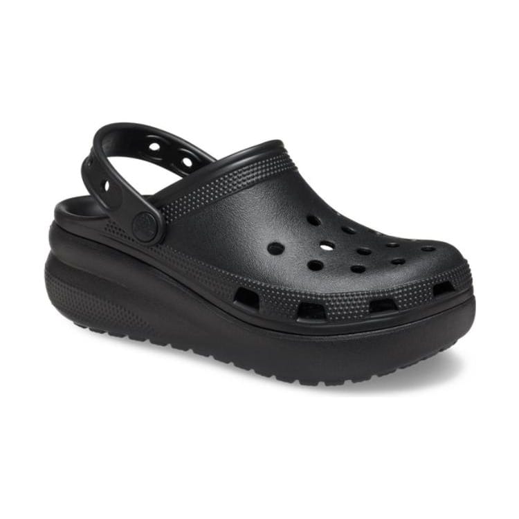 Crocs Classic Clog Height Increasing Sandal Black Kids' 207708-001