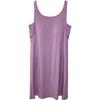 Women's Modal Sleeveless Nightgown with Chest Pad - Spaghetti Strap, Over-Knee Length, Sexy Summer Sleepwear