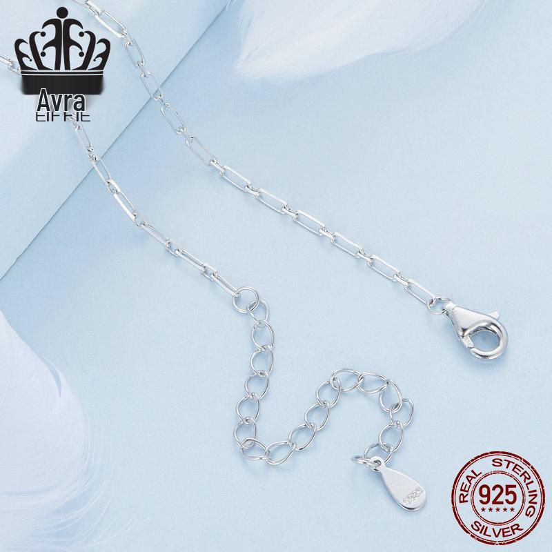 Avle Universe Star Necklace - S925 Sterling Silver with Platinum Plating, All-Match Jewelry for Women (BSN292)