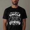 This is What an Uncle Nob Head Looks Like Mens Funny Fathers Day Gift T-Shirt