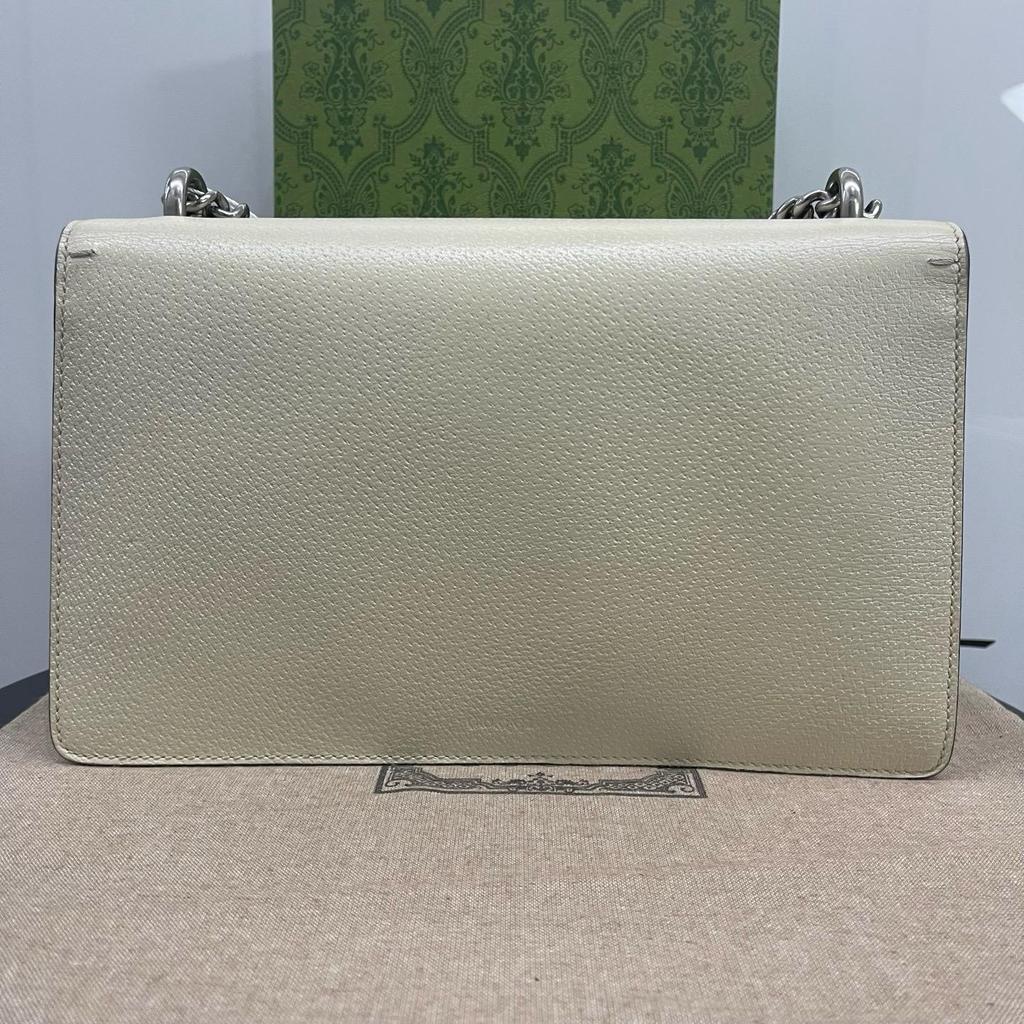 [Pre-Owned] Dionysus Tiger Head Crystal Detail Chain Leather Crossbody Bag Small - Excellent #JZFNP6
