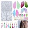 Jewelry Casting Molds Unique Earring Mold Silicone Keychain Mold Pendant Molds