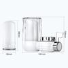 8 Layers Filtration Faucet-mounted Water Filter Washable Precision Purifier Water Purifier Physical Filtering Removable