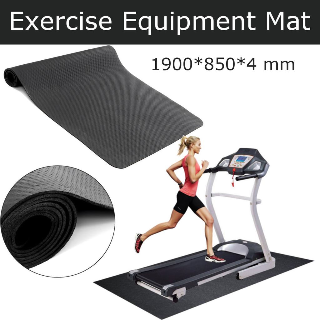Bike Floor Mat Exercise Bike Mats, Treadmill Soundproof And Shock
