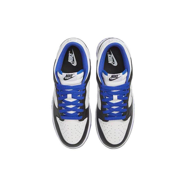 Nike Dunk Low White Black Game Royal Unisex Sneakers FD9064-110