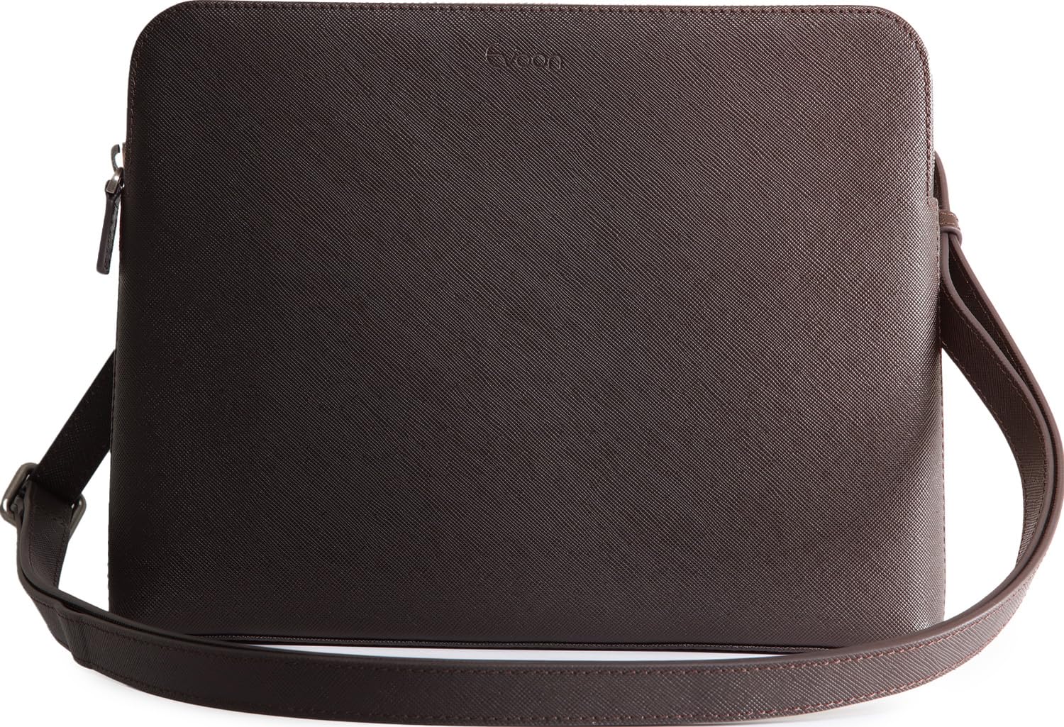 

Migaru Sacoche Leather Sacoche Genuine Leather Pouch Shoulder Bag Accessory Pouch [Evoon] Men s (Dark Brown) темно-коричневого кольору
