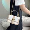 2023 European & American Retro Women's Shoulder Bag Crossbody Handbag - Fashionable Temperament Small Square Bag