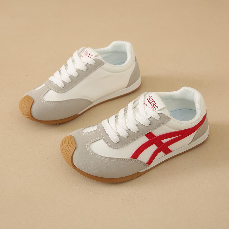 European and American Retro Flat-soled Forrest Gump Shoes Women's 2025 Autumn New Comfortable Soft-soled Leather Surface Versatile Casual Sports R