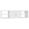 Wall Shelf White 102x30x29 cm Particleboard