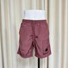 FlowStreet Y2K Style Men's Casual Pants, Mirror Detail Drawstring Street Style, Casual Summer Boyfriend-style Short Pants