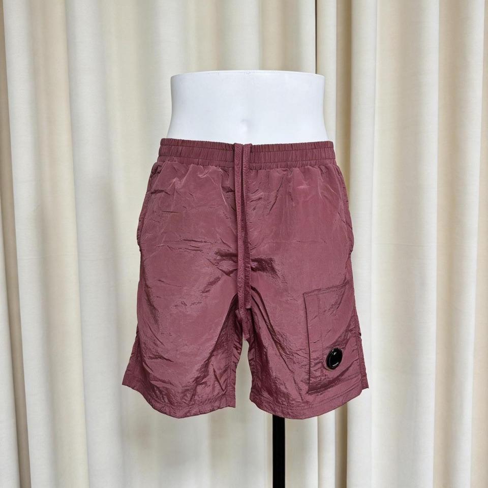 FlowStreet Y2K Style Men's Casual Pants, Mirror Detail Drawstring Street Style, Casual Summer Boyfriend-style Short Pants