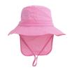 Kids Bucket Hats for Boys Girls UV Sun Protection Beach Caps with Neck Flap Play Hat 12 Colors Available Sizes 2-5 Years Old