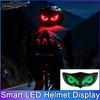 Univerzální ovládání helmy Světlo Ďáblovo oko Ovládání APP RGB Dynamické expresivní světlo LED dekorativní světlo pro jízdní kola Motocykl
