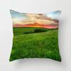 Luxury Home Decor Pillow Cover Car Living Room Sofa Cushion Cover Sunset Dusk Scenery Pattern Cushion Cover