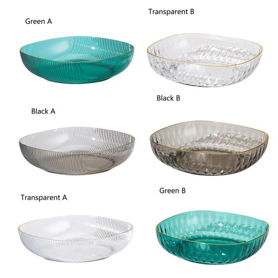 Fruit Dish Stackable Storage Strong Load-bearing Useful Home Bar Hotel Restaurant Desktop Organizer for Household