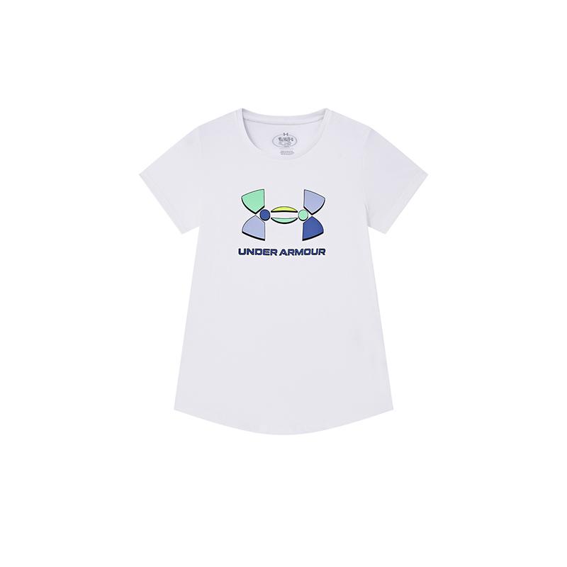 Under Armour Grade School T Shirts Crew Neck Thin 1382979 130