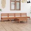 Day and Night - Day and Night Garden Furniture Set 5 Pieces Solid Pine Wood Honey Brown