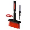 Bluetooth Earplug Cleaning Brush Pen Computer Keyboard Mobile Phone Receiver Gap Cleaning Brush Set 5-piece Set