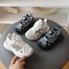 Trendy Children's Summer Sports Shoes for Boys Girls Cut-outs Non-stuffy Breathable Mesh Dad Sneaker School Running Shoes H06015