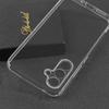 Applicable to Samsung SAM S25 ultra-thin transparent mobile phone case Galaxy S26PLUS transparent non-inductive simple mobile phone