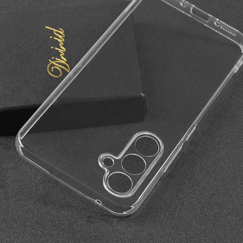 Applicable to Samsung SAM S25 ultra-thin transparent mobile phone case Galaxy S26PLUS transparent non-inductive simple mobile phone