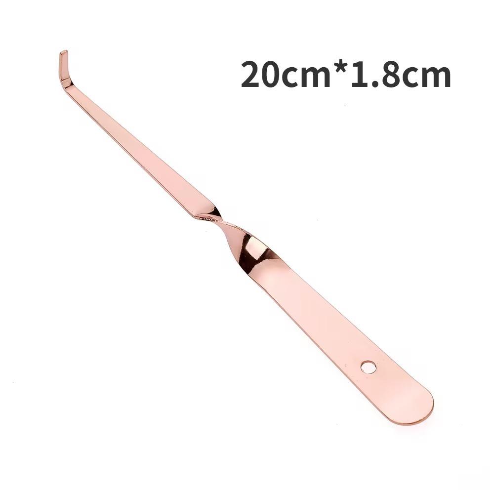 Creative Candle Wick Dipper Stainless Steel Candle Twist Hook Cut Iron Art Candle Hook Candle Extinguisher Candle Care Tools