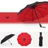 Ten bone enlarged umbrella, large folding sturdy umbrella, women's dual-purpose sun protection and sunshade umbrella, sun umbrel