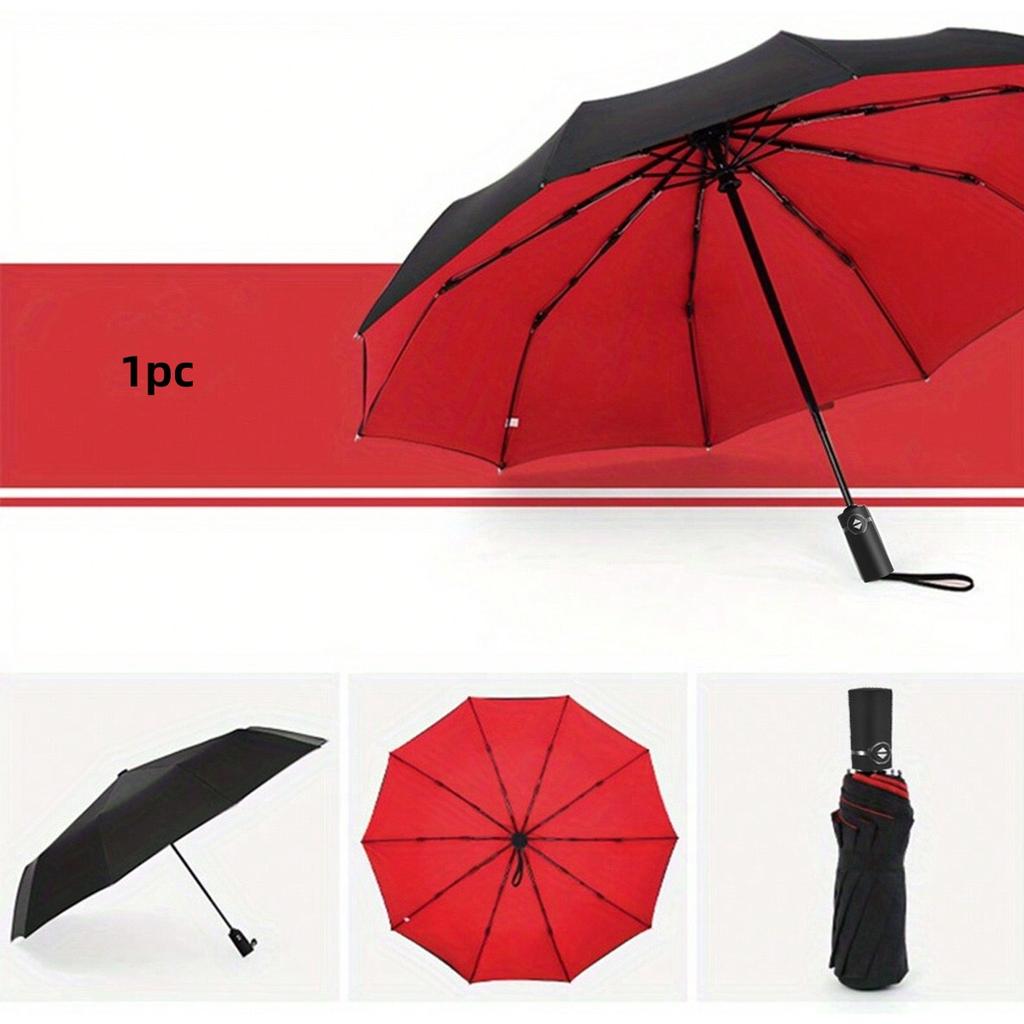 Ten bone enlarged umbrella, large folding sturdy umbrella, women's dual-purpose sun protection and sunshade umbrella, sun umbrel