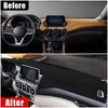 For Nissan Sentra B18     2024 Sylphy Car Dashboard Cover Dash Mat Sun Shade Non-slip Pad Interior Accessories
