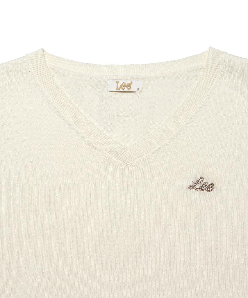 LEE Women'S V-Neck Knit Ivory