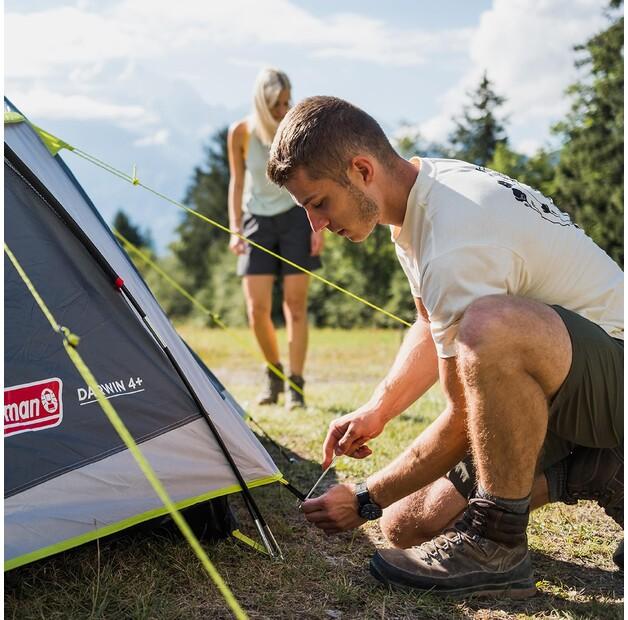 Coleman Darwin 4 Four-person Grey Camping Tent