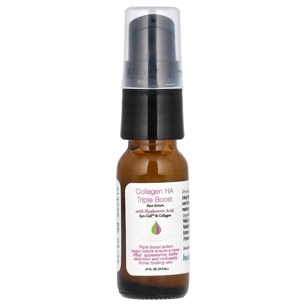 Collagen Ha Triple Boost Serum, with Syn-Coll and Collagen, Fragrance Free, 13.5 Ml (0.47 Fl Oz)
