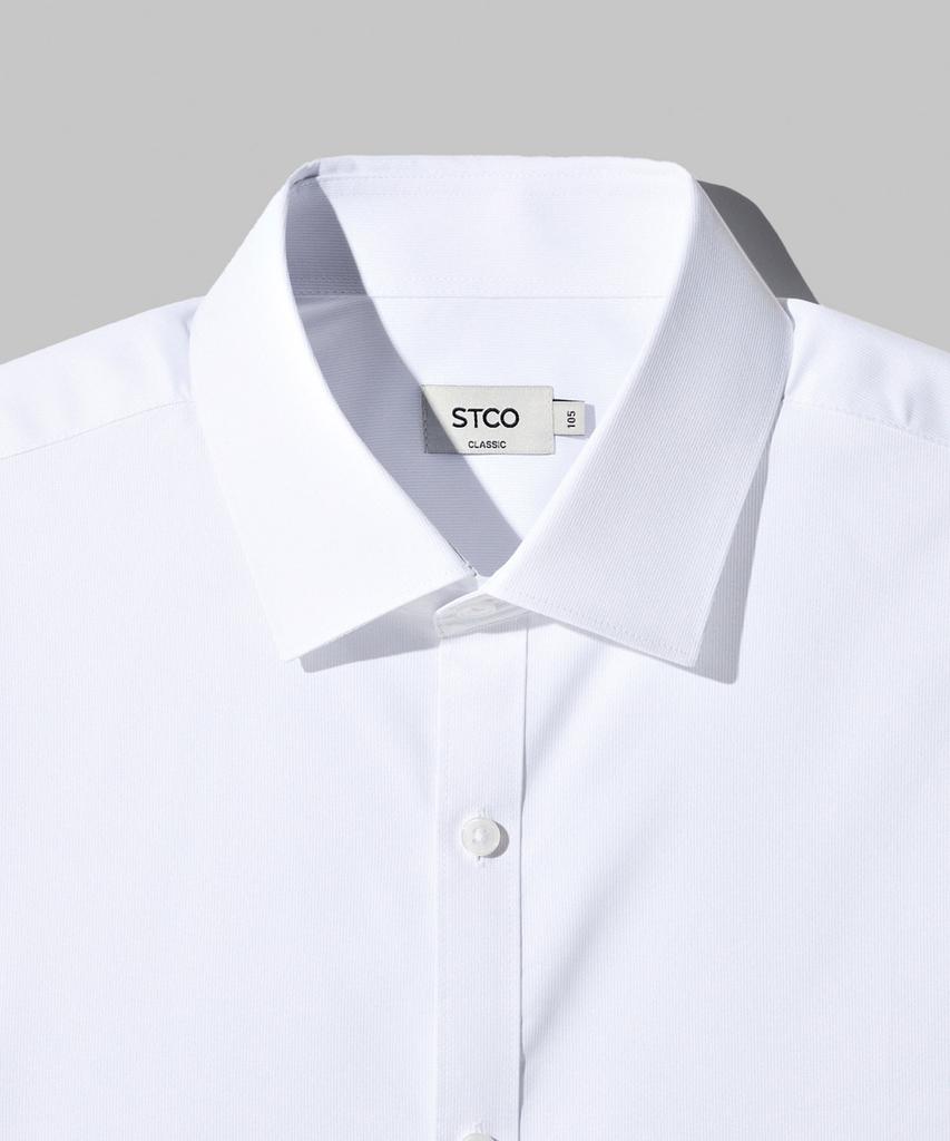 STCO [Bbosong] Coolmax Dobby Shirt White (Classic Fit)_Sdsxa51Csw